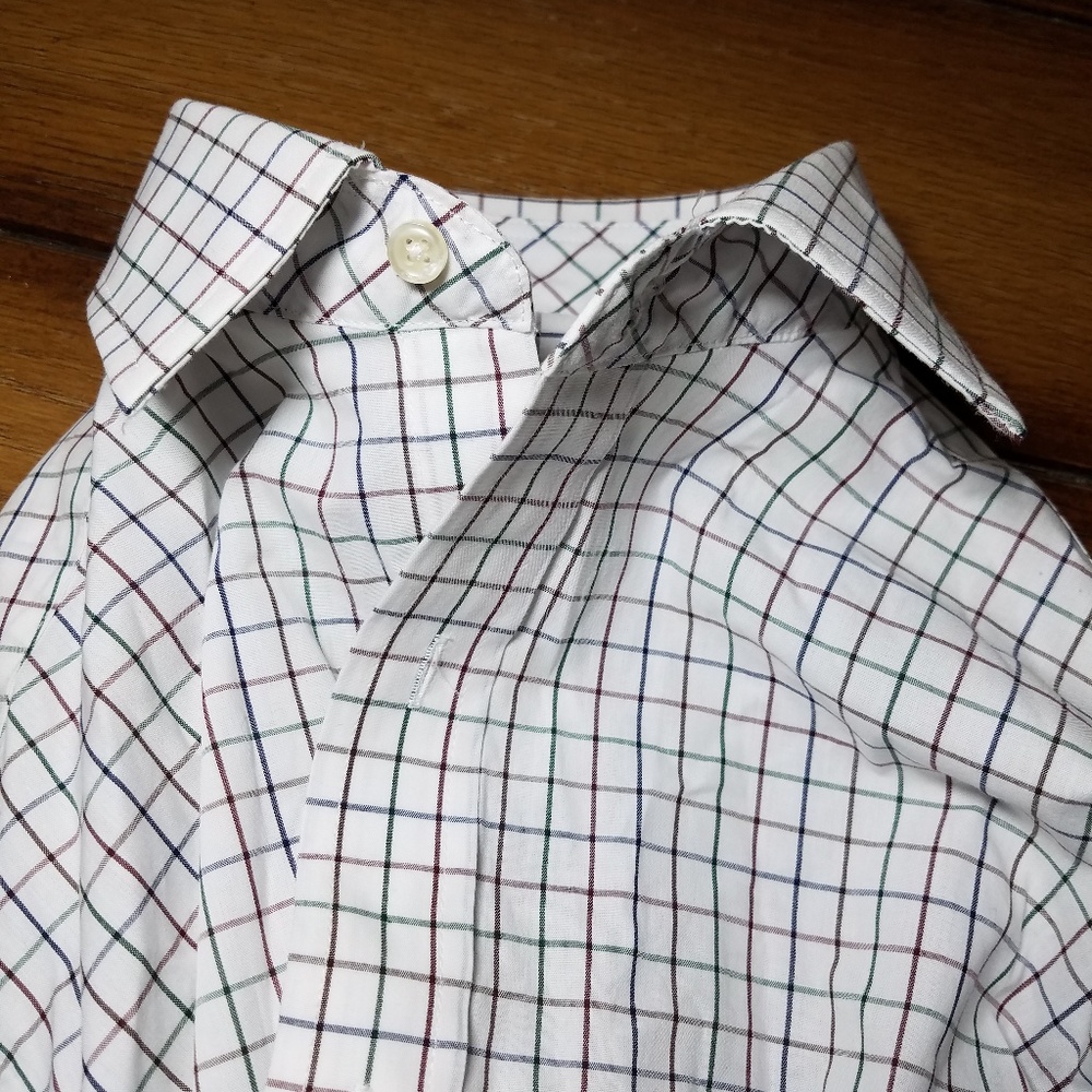 Club Room Spread collar dress shirt
